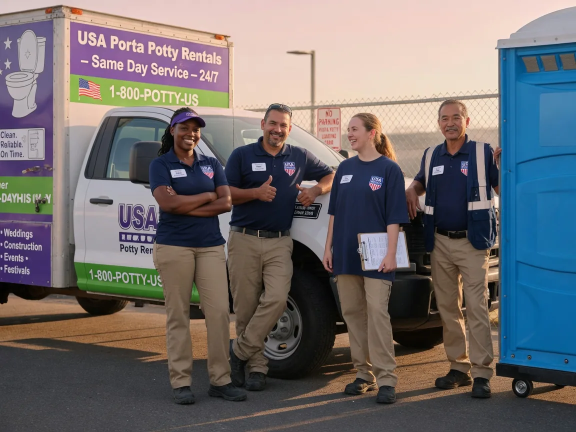 Porta Potty Rental company in Vienna, MD